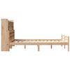 vidaXL Bookcase Bed without Mattress 140x190cm Solid Wood Pine