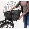 TRIXIE Rear Bicycle Basket for Pet 35x49x55 cm Black