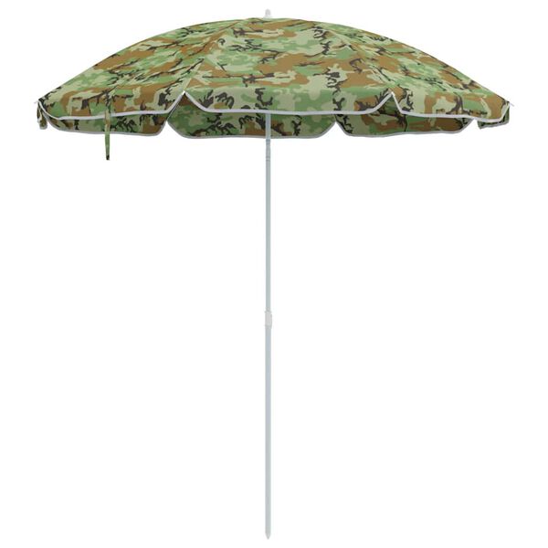 vidaXL Umbrella Camouflage 161 x 161 x 193 cm Polyester
