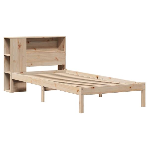 vidaXL Bookcase Bed without Mattress 100x200 cm Solid Wood Pine
