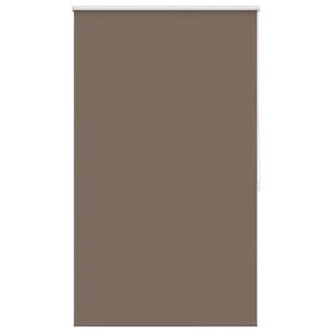 vidaXL Roller blind blackout 84.4x175 cm Fabric Width 80 cm coffee