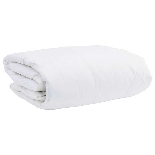 vidaXL Winter Duvet White 155 x 220 cm Down