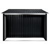 vidaXL Garden Shed with Sliding Doors Anthracite 329.5x131x178 cm Steel