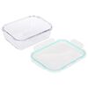 vidaXL Glass Food Storage Containers 8 Pieces