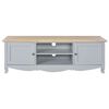 vidaXL TV Cabinet Grey 120x30x40 cm Wood