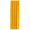 vidaXL Blackout Curtains 2 pcs Mustard Yellow 140 x 245 cm Velvet