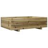 vidaXL Garden Planter 90x60x26.5 cm Impregnated Wood Pine