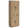 vidaXL Cabinet Set 2 pcs Artisan Oak Engineered Wood