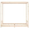 vidaXL Kids Bed Frame 90x200 cm Solid Wood Pine