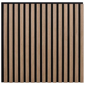 vidaXL Wall Panels 8 pcs Brown 60.5 x 60 cm
