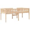 vidaXL Children's Bed without Mattress 90x200 cm Solid Wood Pine
