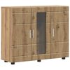 vidaXL Wooden Cabinet Artisan Oak Engineered Wood