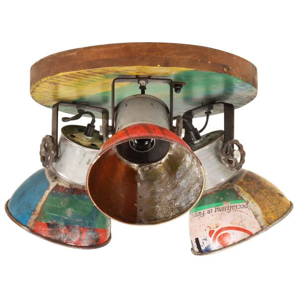 vidaXL Industrial Ceiling Lamp 25 W Multicolour 42x25cm E27
