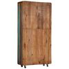 vidaXL Highboard 90x35x183 cm Solid Reclaimed Wood