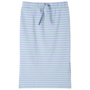 Kids' Straight Skirt with Stripes Bright Mint 116