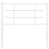 vidaXL Metal Replace Headboard White 100 cm