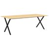 vidaXL Table Top 220x100x2.5 cm Solid Wood Pine