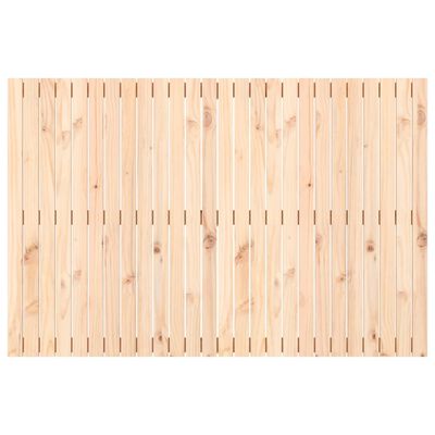 vidaXL Wall Headboard 166x3x110 cm Solid Wood Pine
