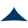 vidaXL Sunshade Sail Oxford Fabric Triangular 5x5x6 m Blue