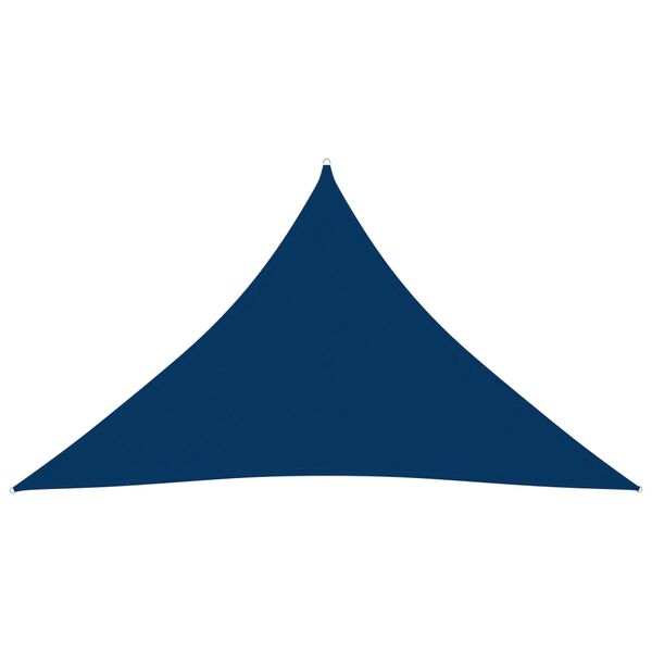 vidaXL Sunshade Sail Oxford Fabric Triangular 5x5x6 m Blue