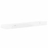 vidaXL Wall Shelves 2 pcs High Gloss White 40x9x3 cm