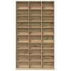 vidaXL CD Cabinet Artisan oak 101 x 23 x 177.5 cm Engineered Wood