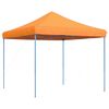 vidaXL Party Tent Folding Orange 292 x 292 x 315 cm Oxford Fabric