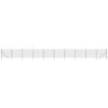 vidaXL Wire Mesh Fence Anthracite 1.6x25 m Galvanised Steel