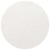 vidaXL Table Top | White | Solid Pine Wood | &Oslash;80 cm | Table Top | Round