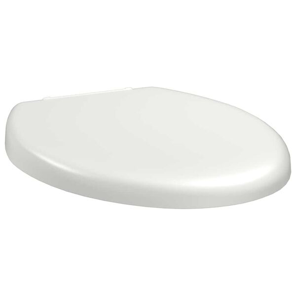 vidaXL Soft-close Toilet Seat with Quick-release Design White
