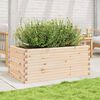 vidaXL Garden Planter 110x60x45.5 cm Solid Wood Pine
