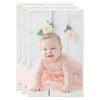 vidaXL Photo Frames Collage 3 pcs for Table Silver 13x18cm MDF