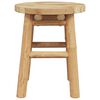 vidaXL Stool Bamboo Natural 30 x 30 x 36 cm Bamboo