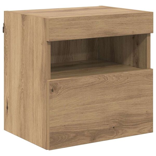 vidaXL TV Wall Cabinets Wall-mounted 2 pcs Artisan Oak 40 x 30 x 40 cm