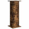 vidaXL Plant Stand Smoked Oak 30.5 x 30 x 80.5 cm Engineered Wood