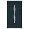 vidaXL Front Door Anthracite 108x200 cm PVC