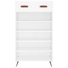 vidaXL Shoe Cabinet White 60x35x105 cm Engineered Wood