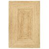 vidaXL Handmade Rug Jute 180x250 cm