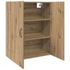 vidaXL Wall Cabinet Artisan Oak 69.5 x 34 x 90 cm Engineered Wood