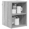 vidaXL Hanging Cabinet Grey Sonoma 30 x 29.5 x 40 cm Engineered Wood