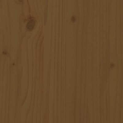vidaXL Garden Bench Honey Brown 80x38x45 cm Solid Wood Pine