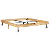 vidaXL Bed Frame without Mattress Solid Mango Wood 160x200 cm