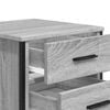 vidaXL Bedside Cabinet Grey Sonoma 40x41x40 cm Engineered Wood