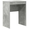 vidaXL Desk with Drawer 2 pcs Concrete Grey