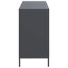 vidaXL Sideboard Anthracite 101.5x39x73.5 cm Cold-rolled Steel