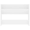 vidaXL Wall Shoe Cabinet 2 pcs White 80x18x60 cm Engineered Wood