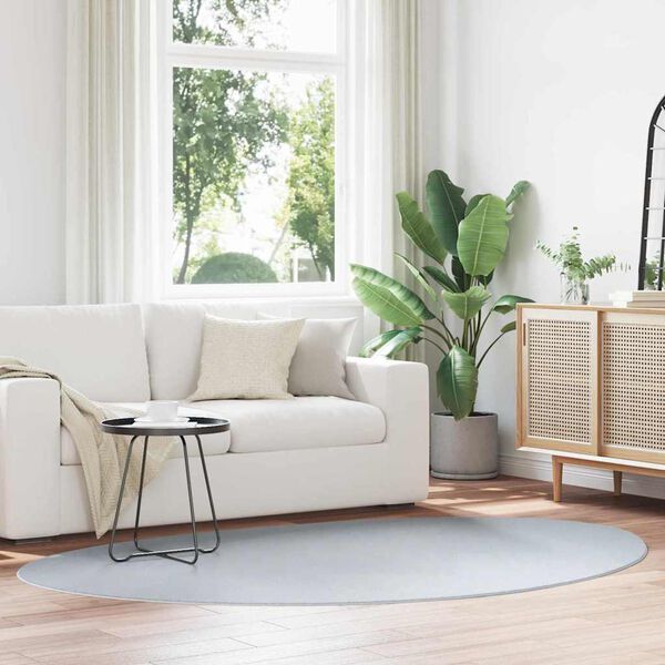 vidaXL Carpet Folding HUARTE Grey 160 x 230 cm Polyester