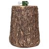 vidaXL Christmas Tree Stand Trunk Shape &Oslash; 23 x 34 cm Magnesium Oxide