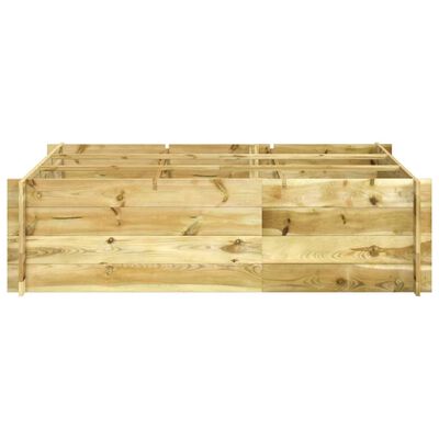 vidaXL Raised Bed 150x100x40 cm Impregnated Wood