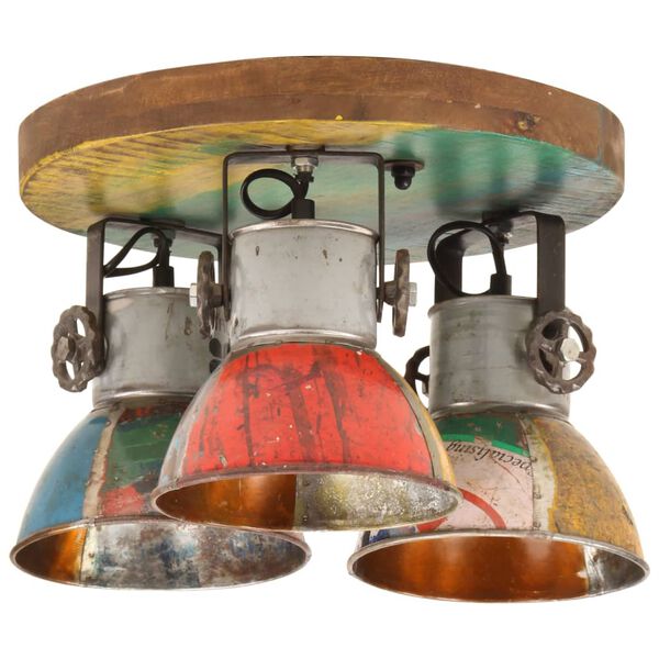 vidaXL Industrial Ceiling Lamp 25 W Multicolour 42x25cm E27